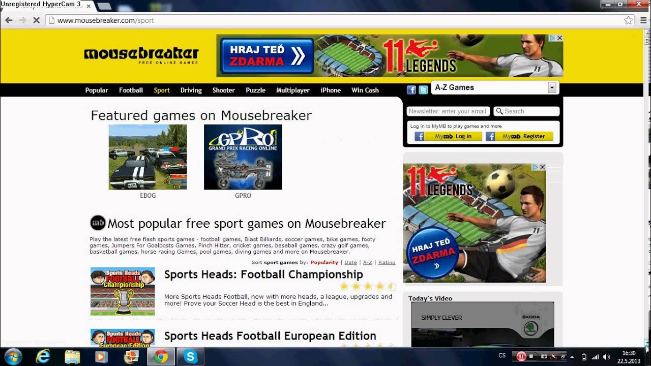 MOUSEBREAKER Sports heads to se fakt nedá D by GobBler YouTube