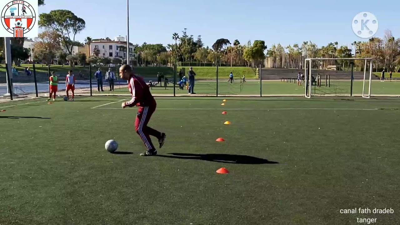 #séance entrainement u15# حصة تدريبة فئة أقل من 15 سنة الجانب التقني والبدني