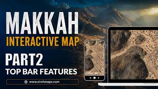 Top Bar Features - Makkah 3D Interactive Map (2026)