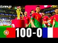PORTUGAL 100-0 FRANCE | FIFA WORLD CUP FINAL 2026 | PS5 4K GAMEPLAY #fifa23