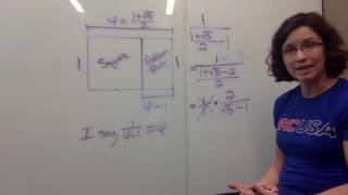 Subdividing golden rectangles