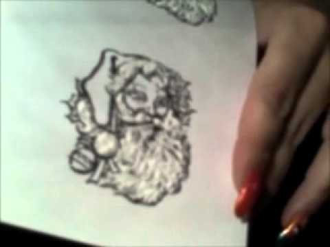 Fuzzy Fun Flock with Liquid Applique From close to my heart - YouTube