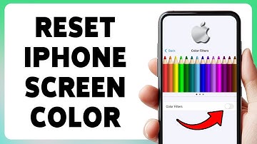 How To Reset iPhone Screen Color 2024 | Adjust Display Settings