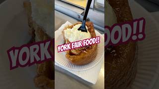 What I ate at the York State Fair 2025! #york #fair #food #yorkpa #carnival #yummy #shorts