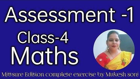 Class-4#Assessment-1#maths#mittsure  by Mukesh soni
