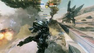 Hitting an ejected and cloaked pilot with the Thermal Launcher in Titanfall 2