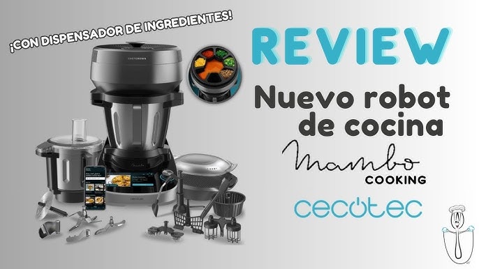 Mambo Cecotec - ¡Tu casa tendrá nuevo chef! 👨‍🍳 Descubre el robot de  cocina Mambo Touch con jarra Habana. 💫 ✔️Más funcional y completo. ✔️Más  de 35 elaboraciones. ✔️Más cómodo, fácil y