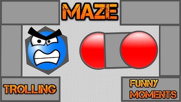 DIEP.IO MAZE TROLLING & FUNNY MOMENTS!! // PART 2 // A Sad Story