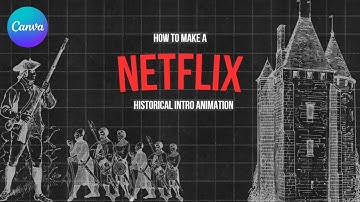 Canva Tutorial: Make a Netflix-Style History Intro Animation