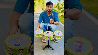 Hip-Hop Drums Set kit Adjustable for Indoor & Outdoor play🥁