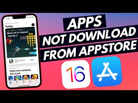 APPS Not Download From App Store - Fix Apps Not Downloading From App Store On IPhone After IOS 16/17