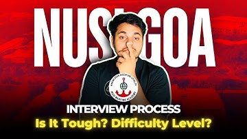 NUSI GOA Interview Process | TS Rahaman Ka Interview Kya Hai? Kaise Le NUSI GOA Me Admission?