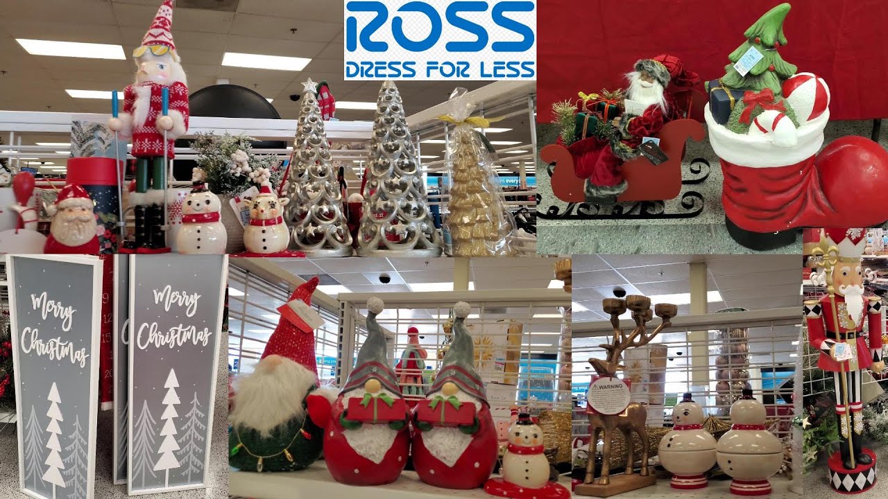 Ross Shop with me ROSS Holiday Home Decor 2022New Christmas Decor