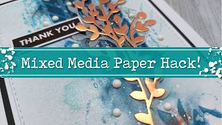 Make Your Own Mixed Media Paper with This Easy Hack! [2026/065]