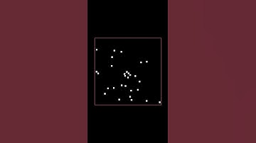 Colliding Squares in a Digital Box! 🟦✨ | Procedural Physics Simulation #shorts #gravity #simulation