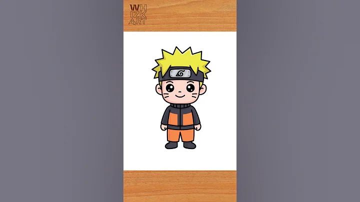 How to Draw Naruto Uzumaki | Easy Step-by-Step Cartoon Tutorial thumbnail