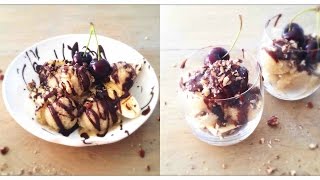 Eat Ice Cream & Lose Weight? Banana Split with Chocolate Fudge Sauce
