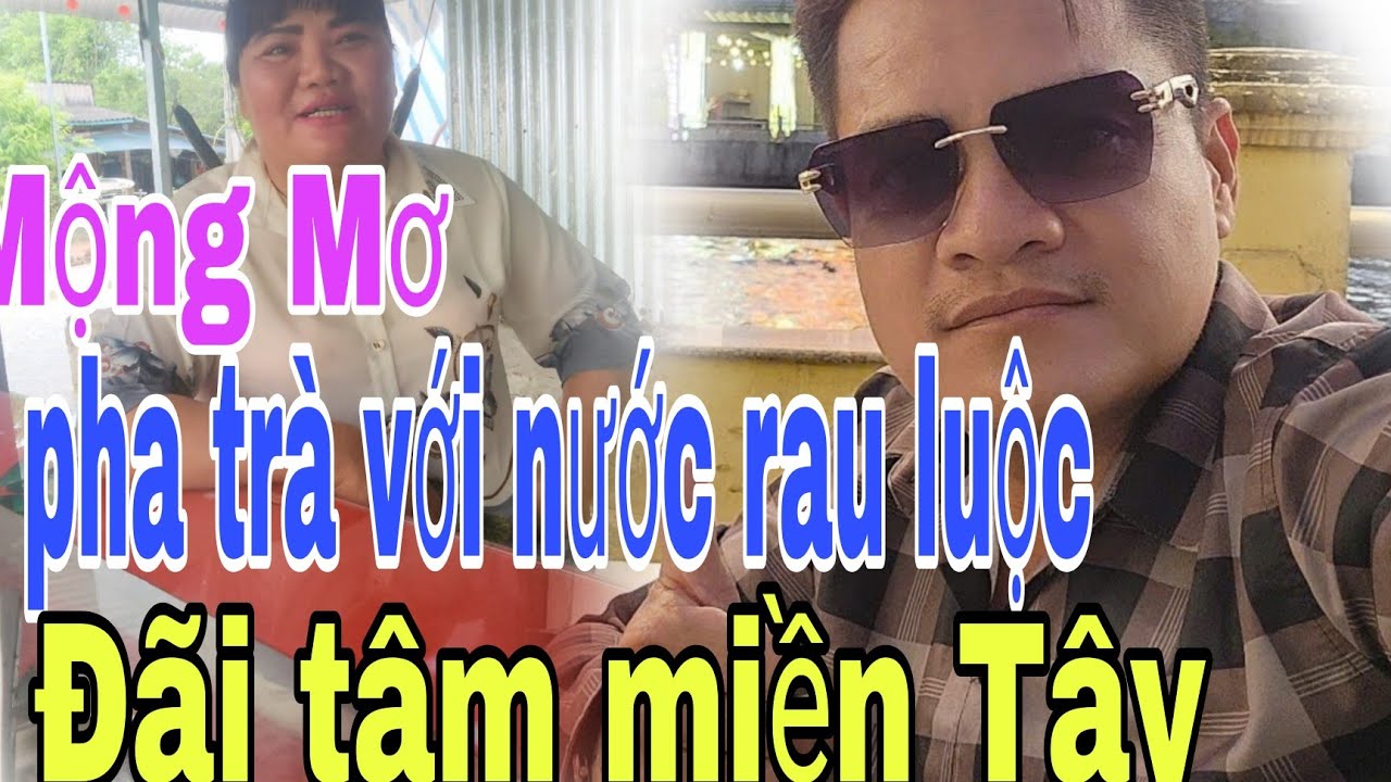 Lần đầu tiên mới thấy pha trà bằng muối với nước rau luộc 