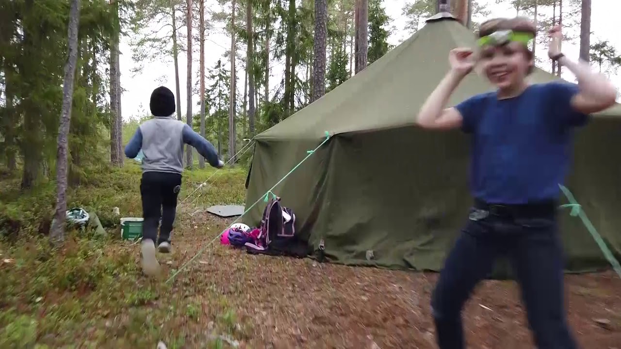 Utispedagogik Pörkenäs övernattningen i tält