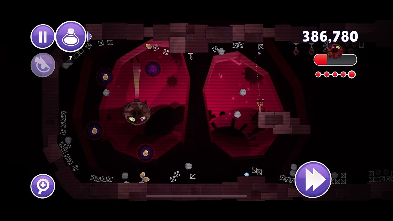 Angry Birds Reloaded Space Danger Zone (Mirror Worlds) Boss Battle