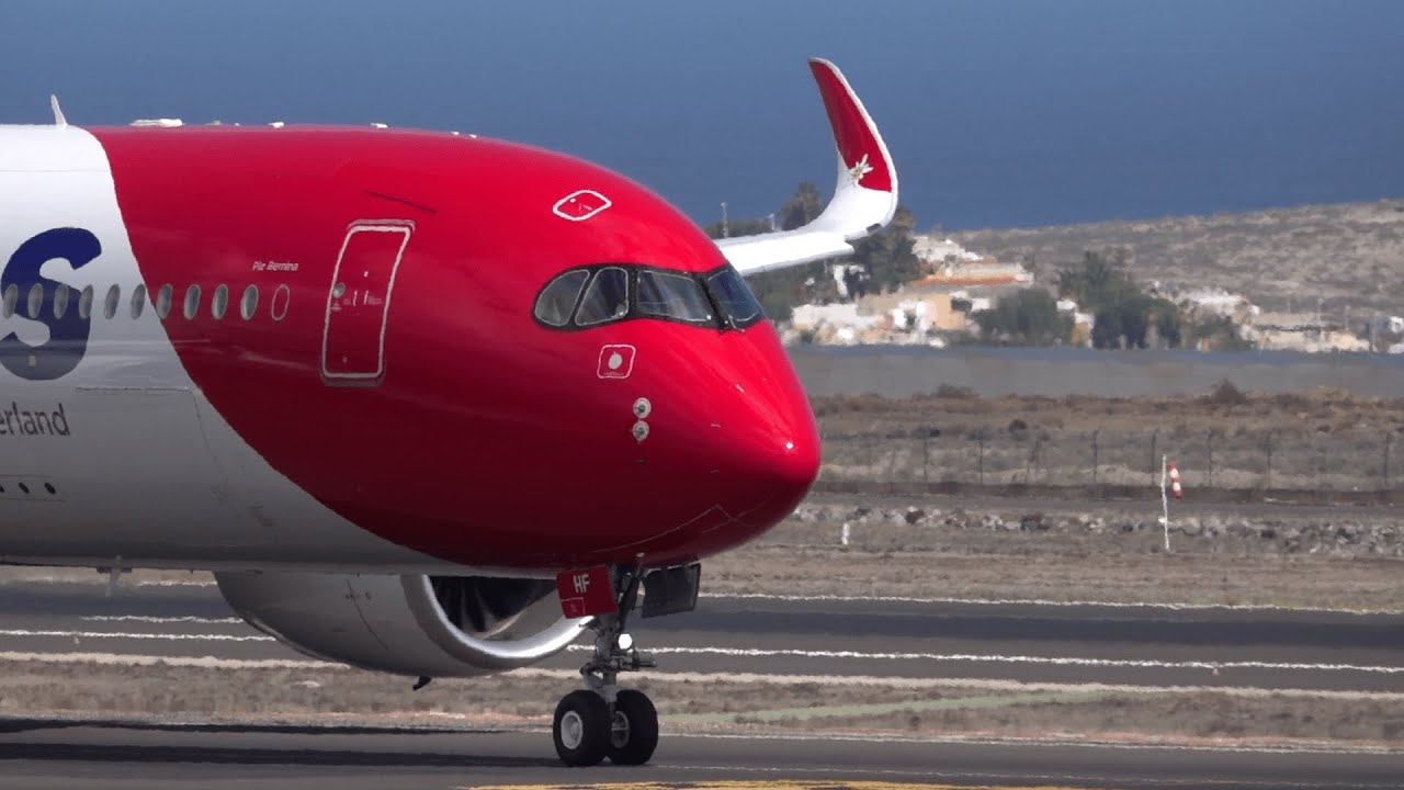 Edelweiss A350 (HB-IHF) – Rückflug WK215 nach Zürich nach Erstflug nach Teneriffa (TFS)