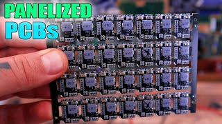 Panelized PCBs Assemble  Create Your Own Product | SMD Stencil