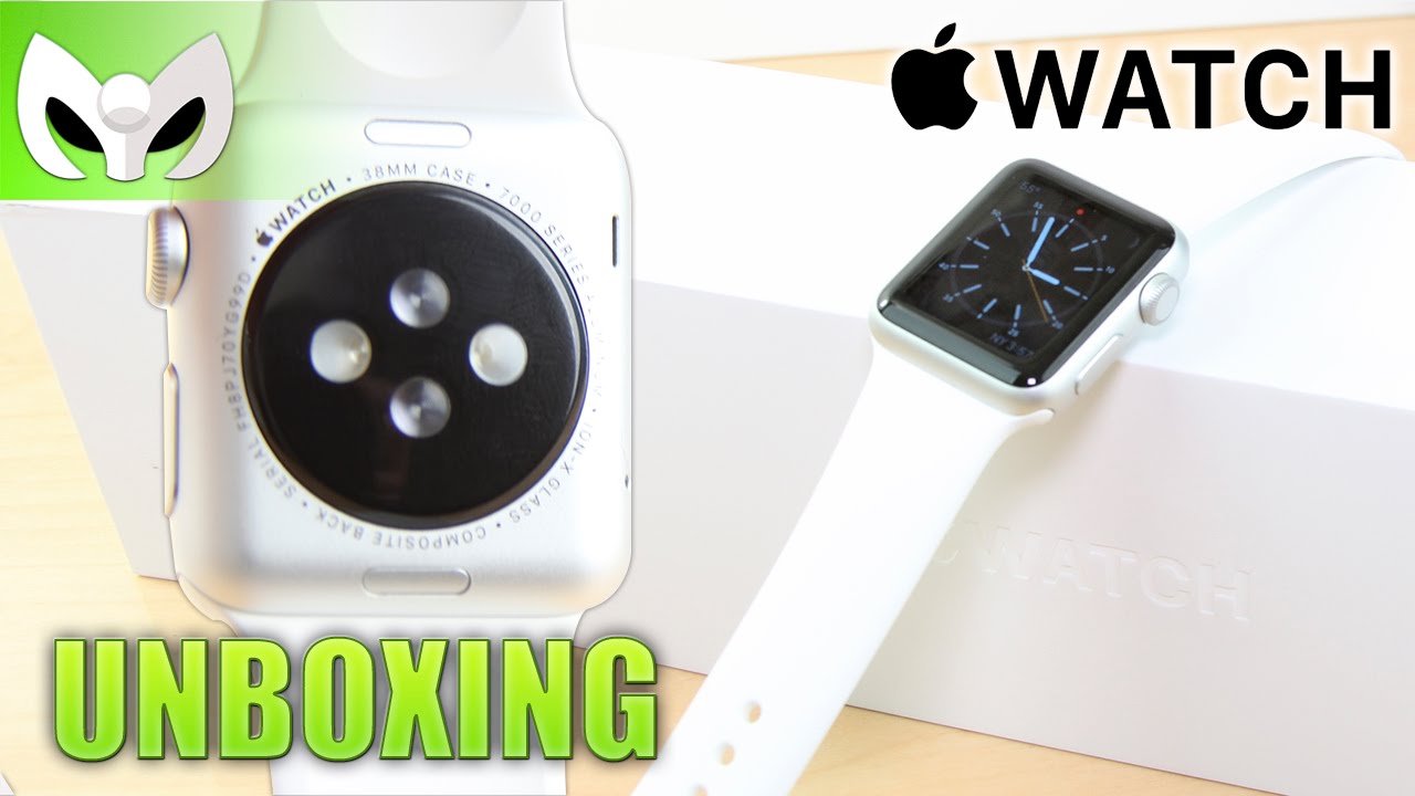 EXCLUSIVA! UNBOXING #APPLEWATCH SPORT 38MM - YouTube