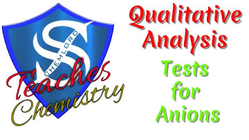 Qualitative Analysis : Test for Nitrate Ions