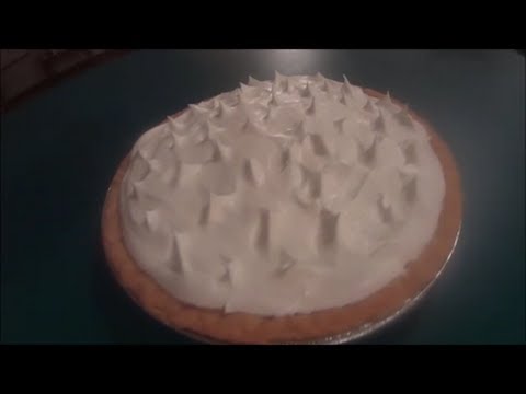 BUTTERSCOTCH CREAM PIE! VIDEO RECIPE!