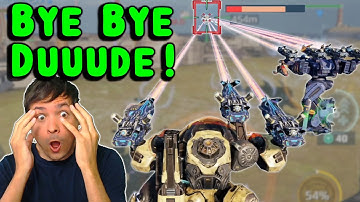 PRISMA Says HELLO! War Robots EREBUS Sniper Gameplay WR