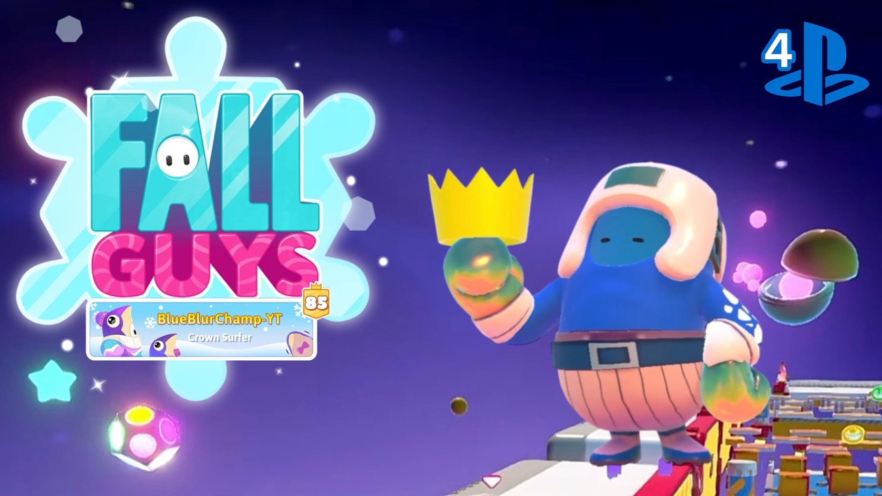 BlueBlurChamp's Fall Guys: Going Back Play On PS4#17