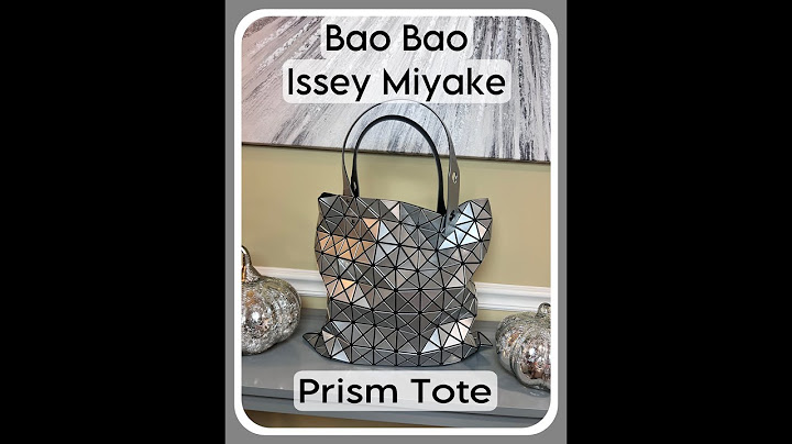 Bao bao issey miyake bag review
