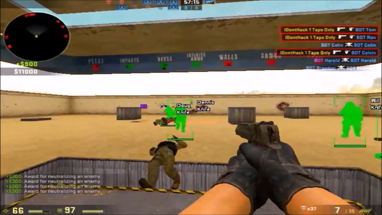 icheat.io CSGO Legit settings Legit Showcase YouTube