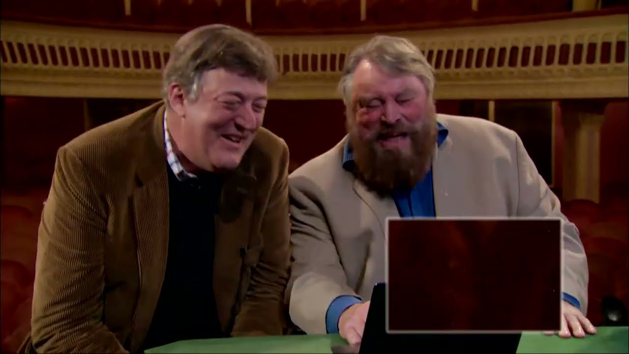 Stephen Fry and Brian Blessed explore  why  you swear when you bang your head or stub your toe.