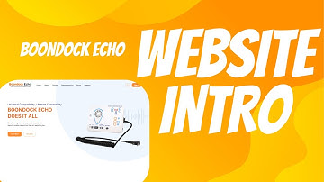 Boondock Echo Website First Look