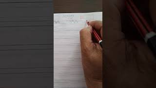 104. NURSERY CLASS-ENGLISH NOTE BOOK 'MAKE ZIG ZAG LINES'