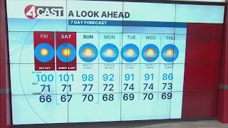 SF Bay Area weather Friday Aug 7 2026