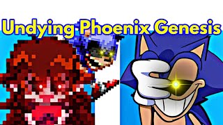Friday Night Funkin&#39; VS Undying Phoenix Genesis Fanmade / Sonic (FNF Mod/Hard/Gameplay + Cover)