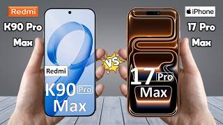 Redmi K90 Pro Max Vs iPhone 17 Pro Max - Full Comparison 🔥 Techvs