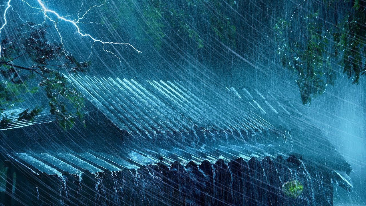 Rain Sounds for Sleeping 24 Hours – Cozy Long Rainstorm for Restful Sleep