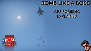 War Thunder: Ripple Launch GPS Guided Bombs (JDAM/GNSS) | Full Setup & Controls Guide