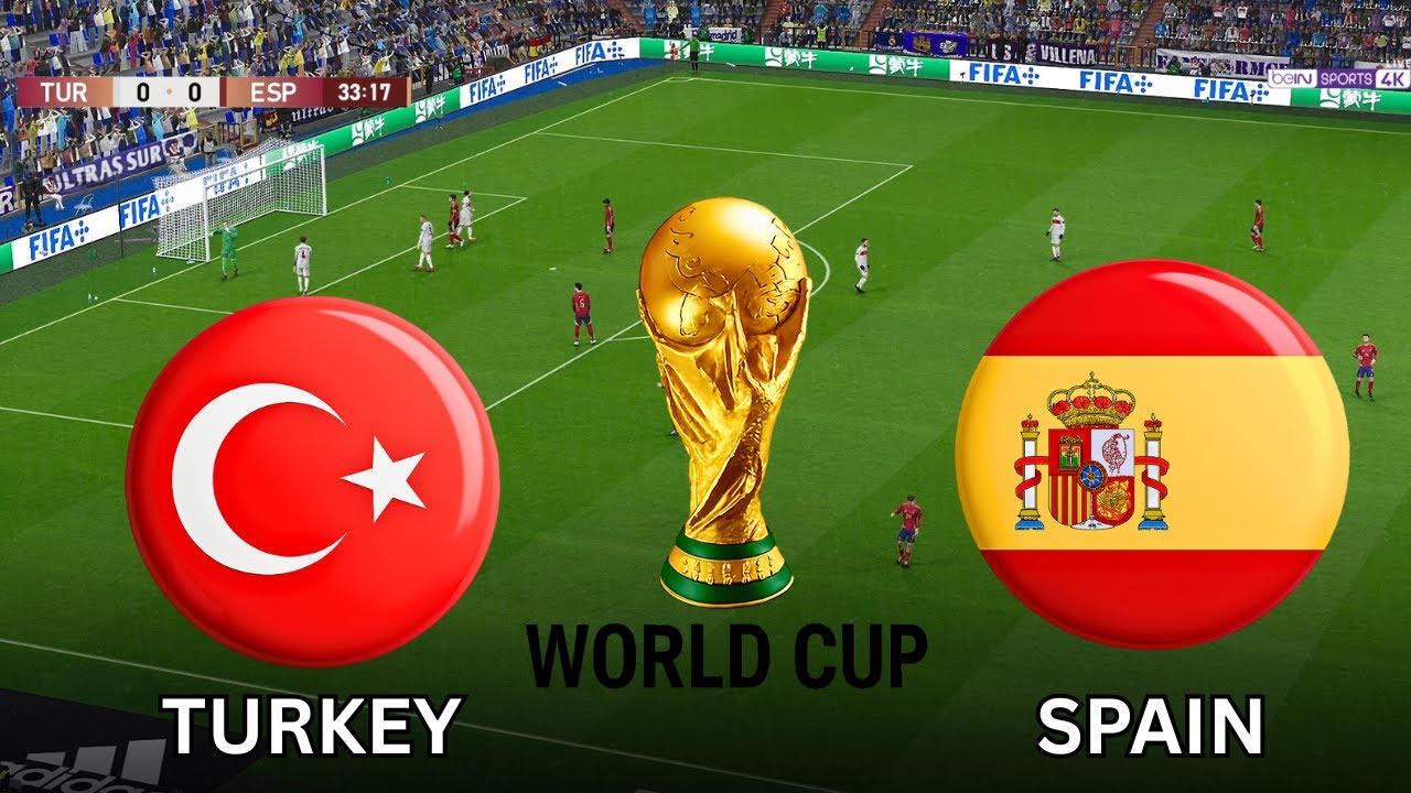 🔴TURKEY VS SPAIN LIVE | WORLD CUP QUALIFICATION 2025 | efootball 25