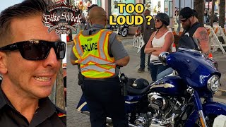 Biker Gets Ticket For Being TOO LOUD at Daytona Bike Week!