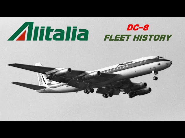 Alitalia DC-8-62-H I-DIWN 少々難あり Alitalia DC-8-62-H I-DIWN 少々難あり （Alitalia DC-8 Fleet