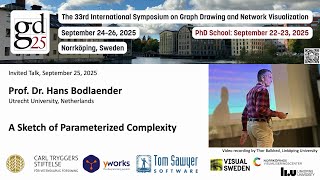 GD2025   Invited Talk   Hans Bodlaender