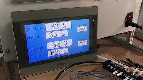 How to Temp&Humidity Sensor Rs485 conect to HMI pi3070ie and PLC LX3V-0806MR-A ( WECON)