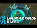 Lagoon Dragon Kai'Sa Skin Spotlight - Pre-Release - League of Legends