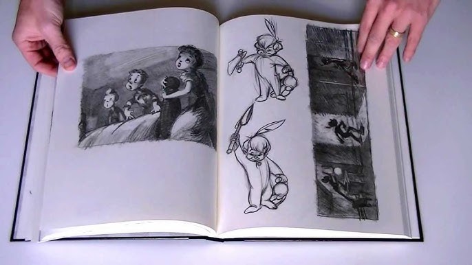 A Disney Sketchbook (flip through) Artbook 