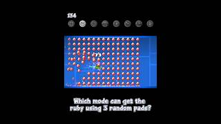 Which mode can get the ruby using 3 random pads? #geometrydash #shorts #viralshorts