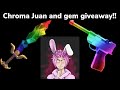Chroma luger and Chroma Gemstone giveaway!! (Not clickbait)